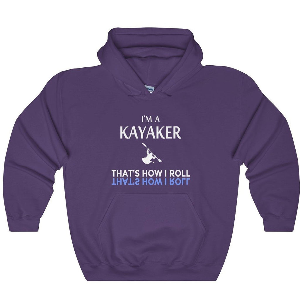 Kayaker Roll, Unisex Heavy Blend Hoodie Sweatshirt