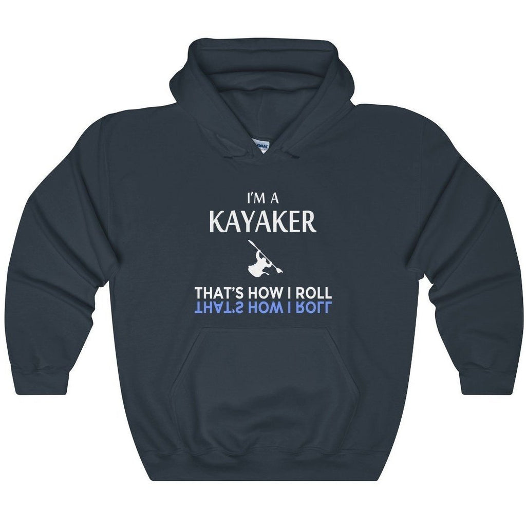 Kayaker Roll, Unisex Heavy Blend Hoodie Sweatshirt
