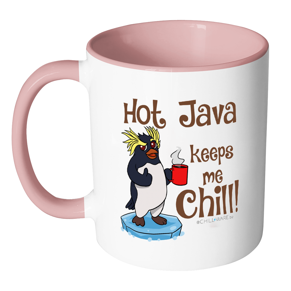 Wild Penquin: 'Hot Java Keeps Me Chill!'