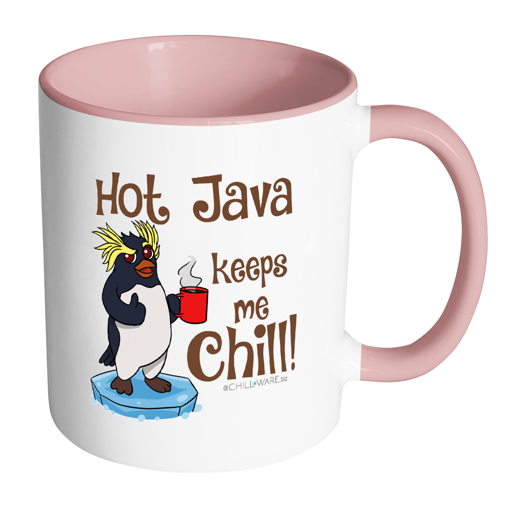 Wild Penquin: 'Hot Java Keeps Me Chill!'