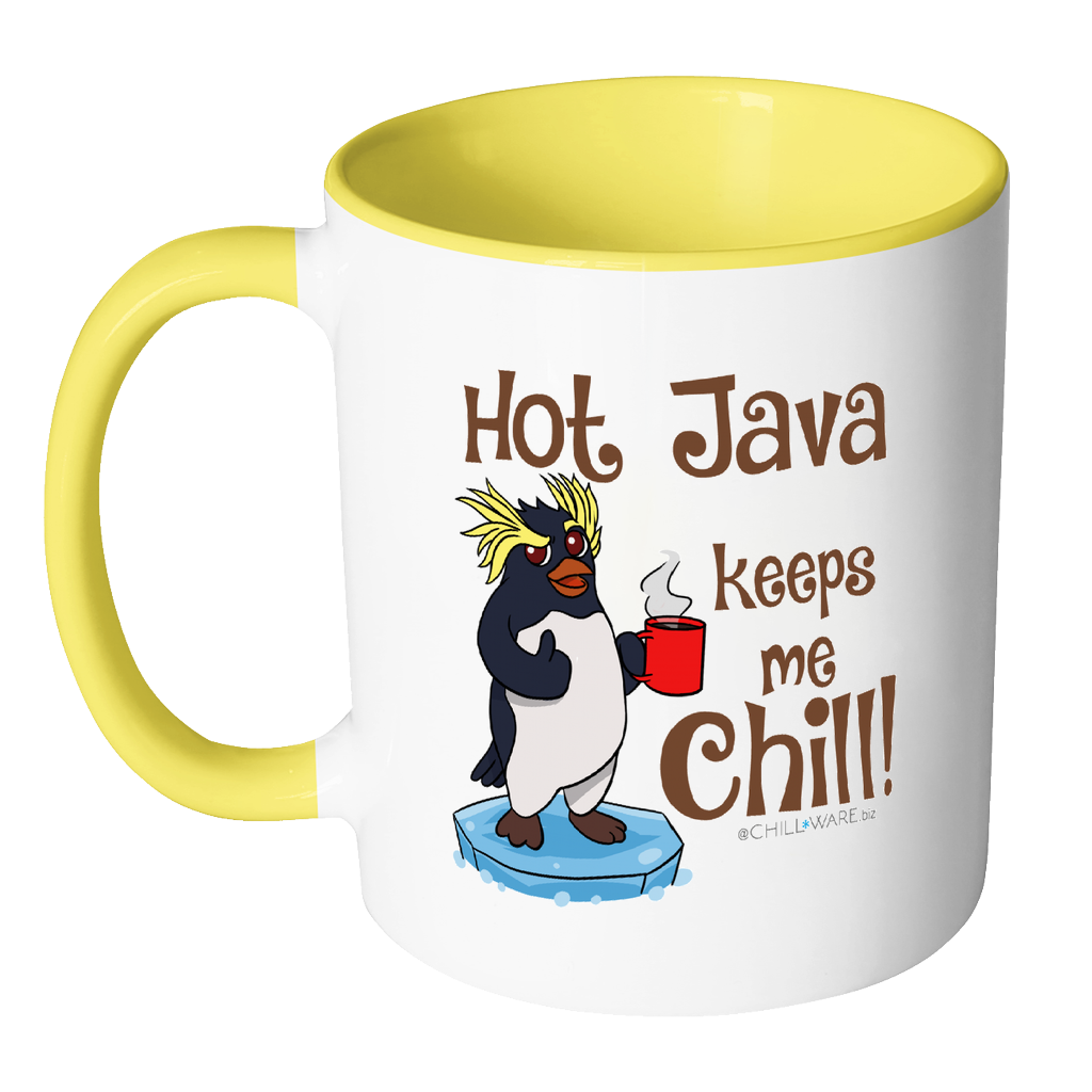 Wild Penquin: 'Hot Java Keeps Me Chill!'