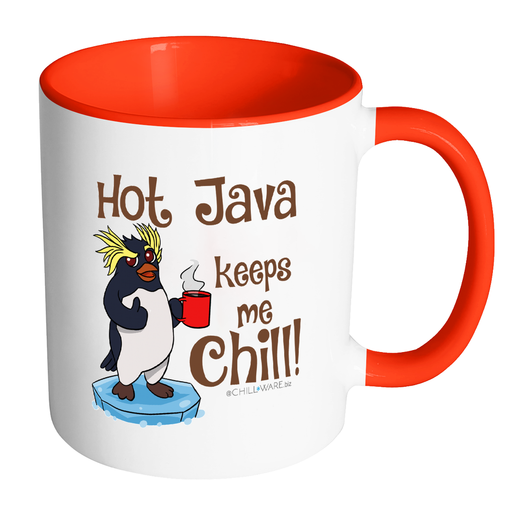 Wild Penquin: 'Hot Java Keeps Me Chill!'