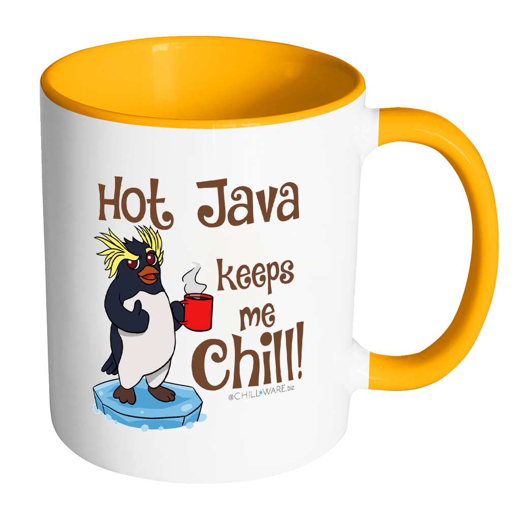 Wild Penquin: 'Hot Java Keeps Me Chill!'