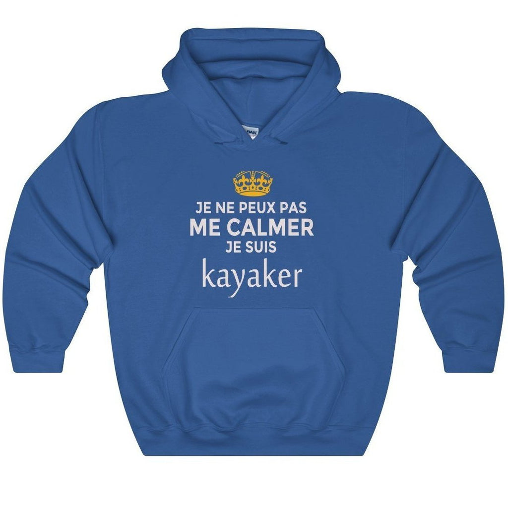 Kayaker, 'Can't Stay Calm !', Unisex Hoodie Sweatshirt