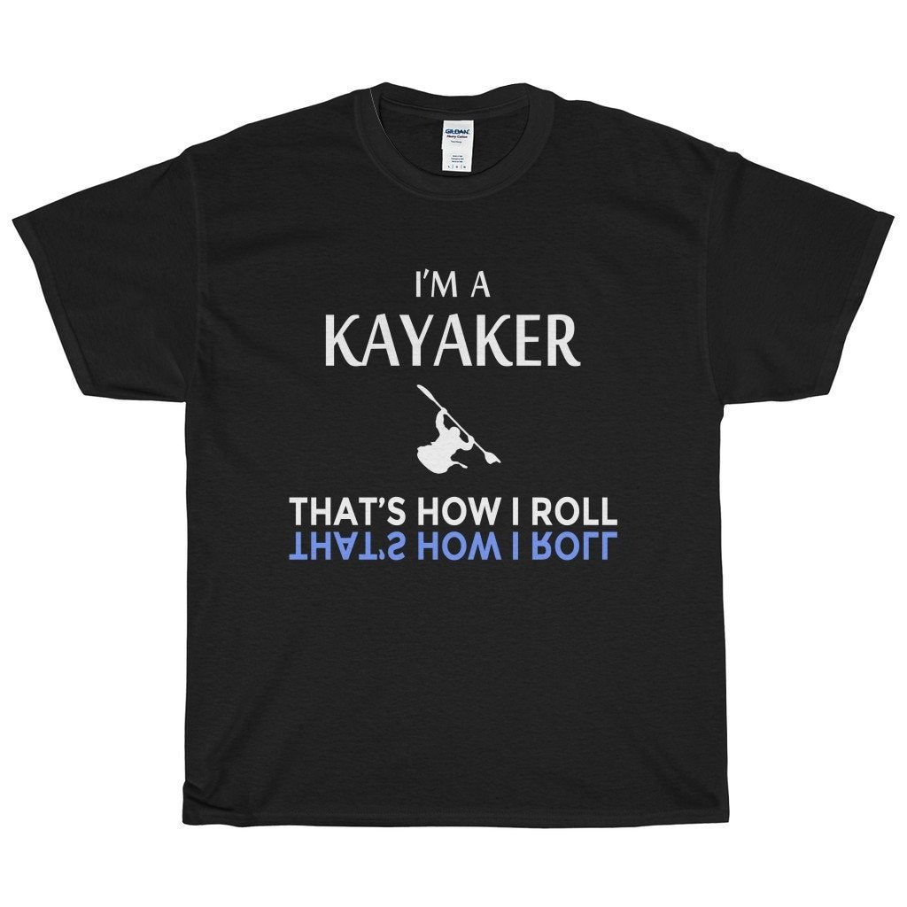 Kayaker Roll Unisex Heavy Cotton Tee