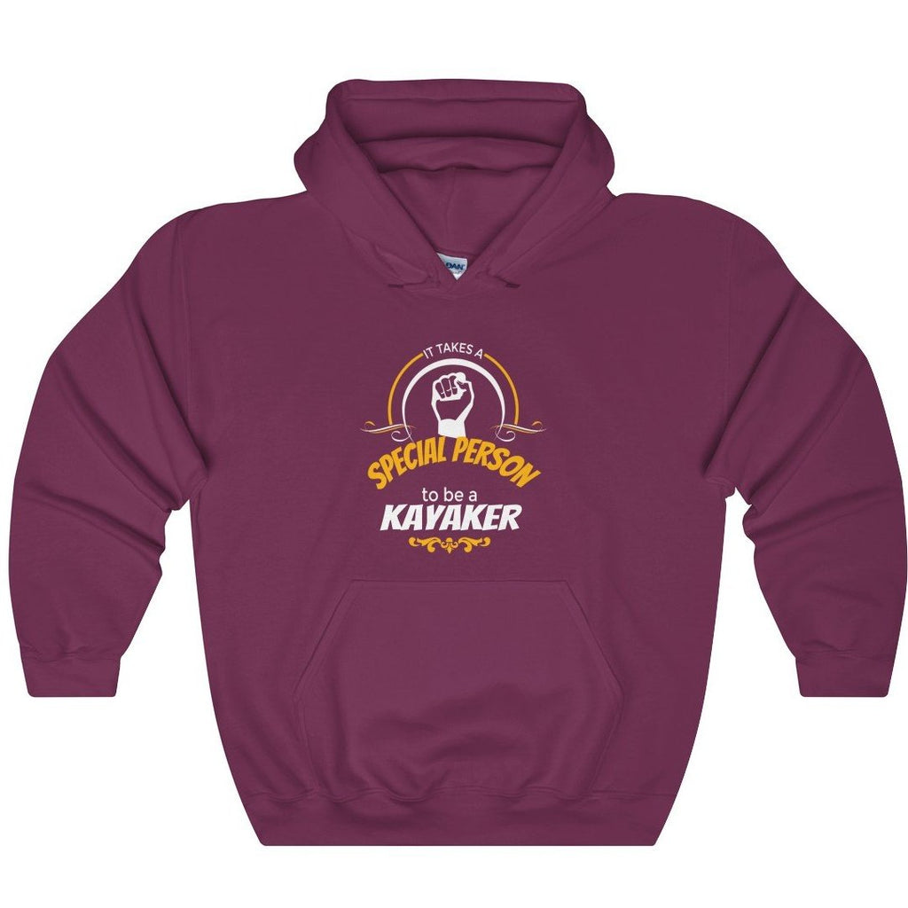 Kayaker is 'A Special Person', Hooded Sweatshirt