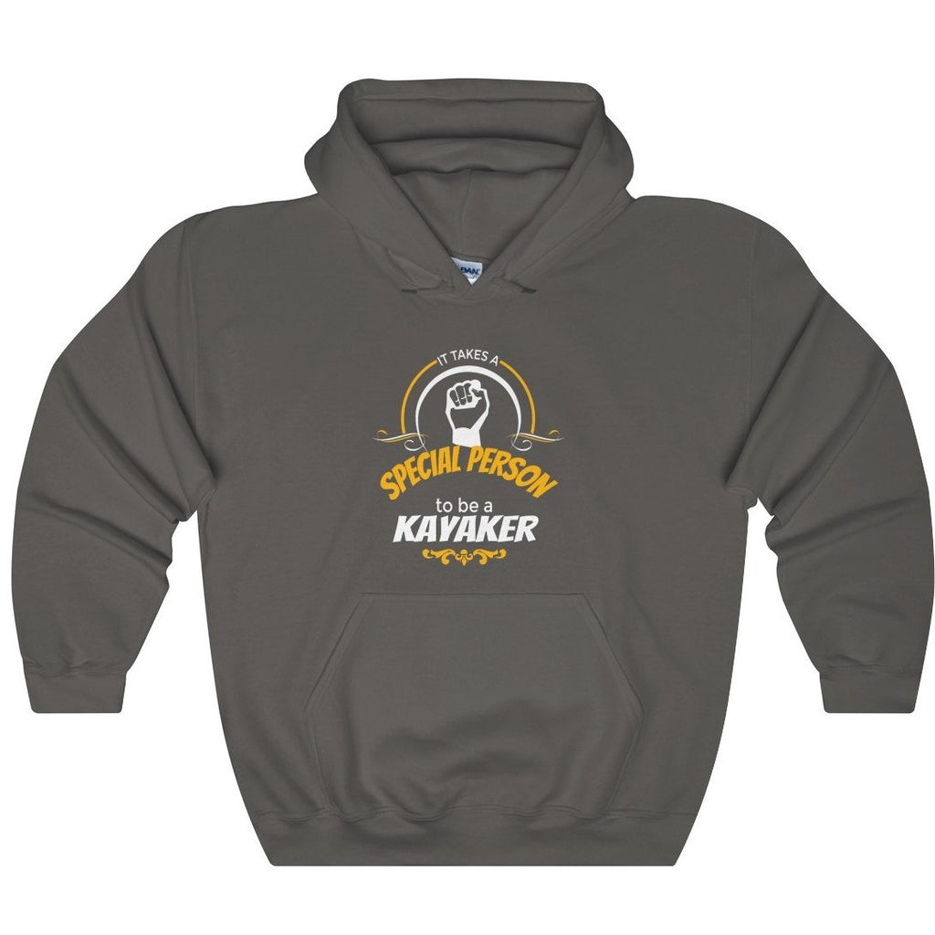 Kayaker is 'A Special Person', Hooded Sweatshirt