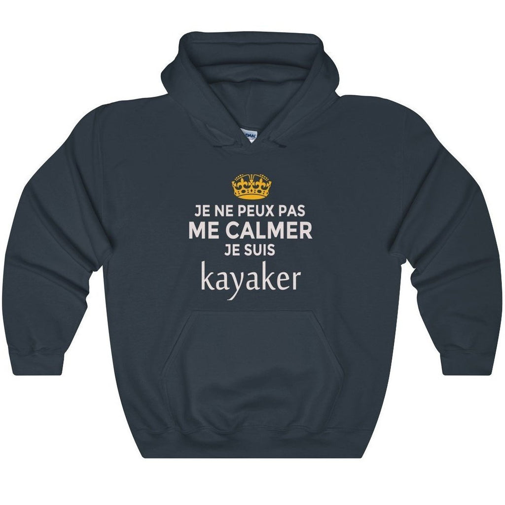 Kayaker, 'Can't Stay Calm !', Unisex Hoodie Sweatshirt