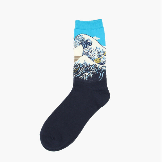 Autumn & Winter Men's and Women's Modern Art Socks