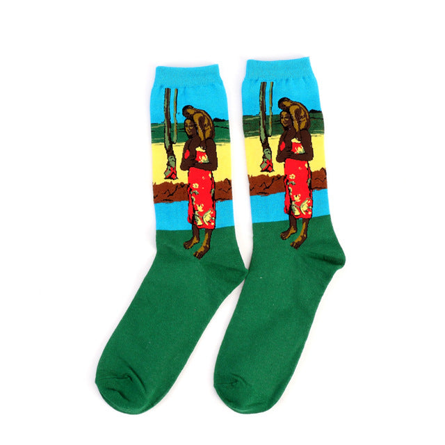 Autumn & Winter Men's and Women's Modern Art Socks