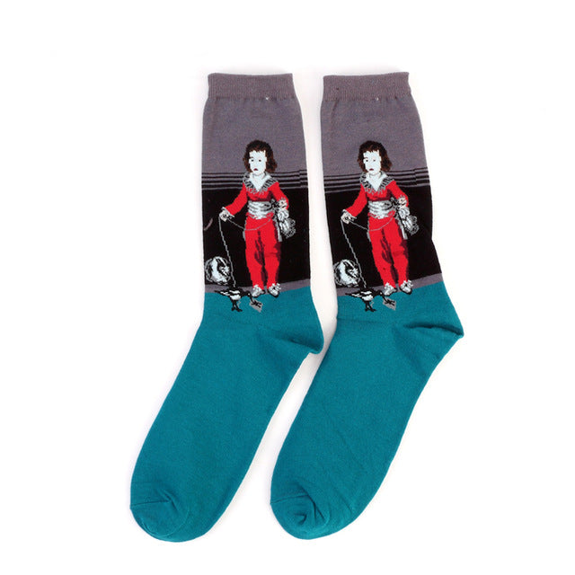 Autumn & Winter Men's and Women's Modern Art Socks