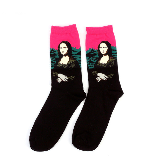 Autumn & Winter Men's and Women's Modern Art Socks