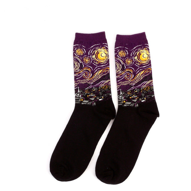Autumn & Winter Men's and Women's Modern Art Socks