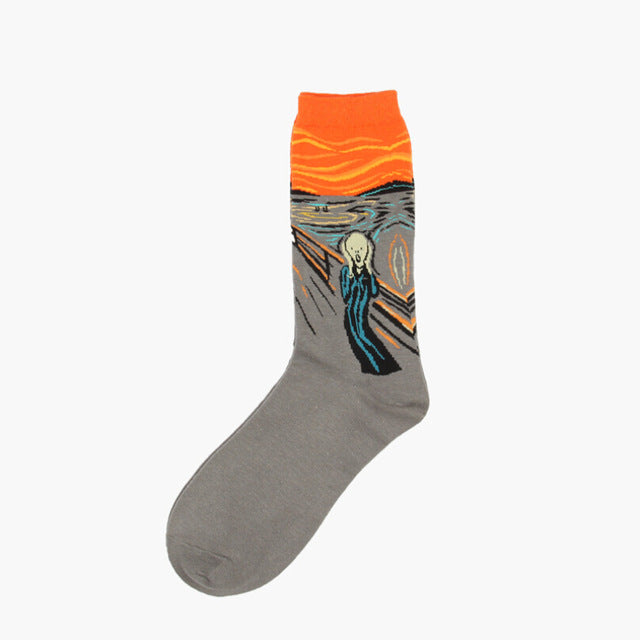 Autumn & Winter Men's and Women's Modern Art Socks