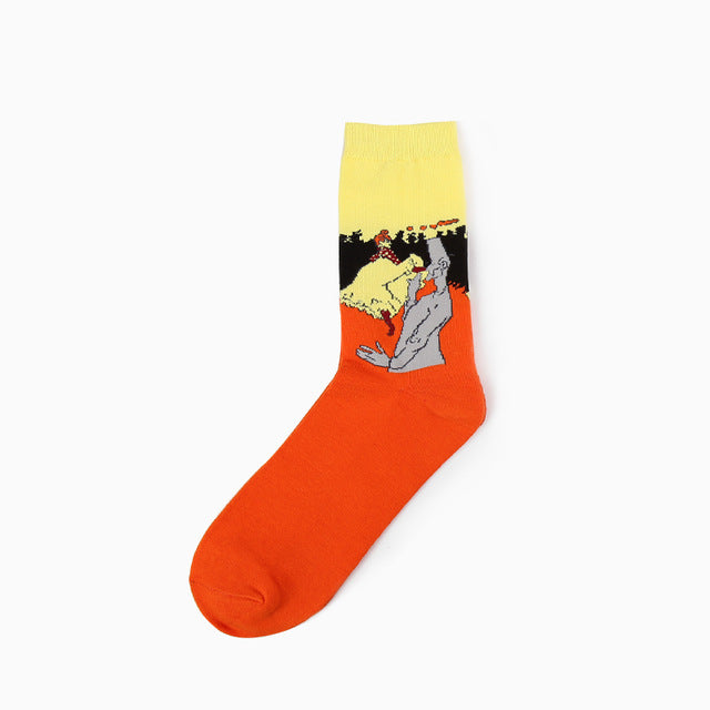 Autumn & Winter Men's and Women's Modern Art Socks