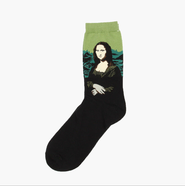 Autumn & Winter Men's and Women's Modern Art Socks