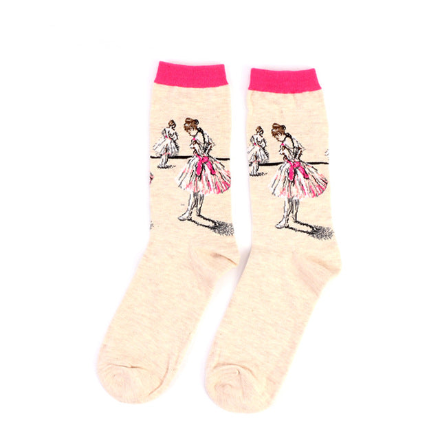 Autumn & Winter Men's and Women's Modern Art Socks