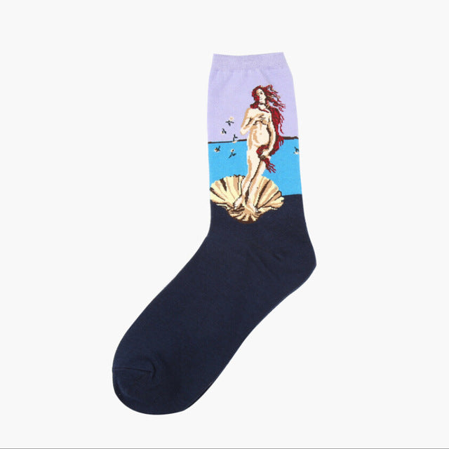 Autumn & Winter Men's and Women's Modern Art Socks