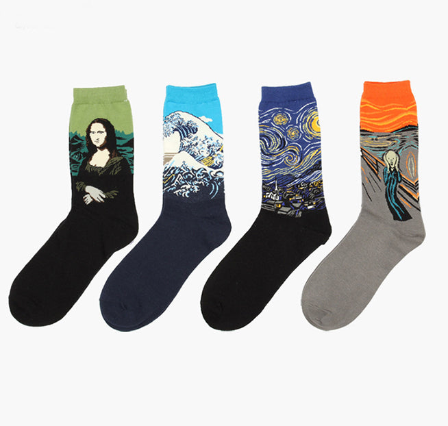 Autumn & Winter Men's and Women's Modern Art Socks