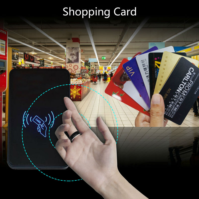 Jackcom R3 Smart Ring NFC Device For IOS, Android Phone