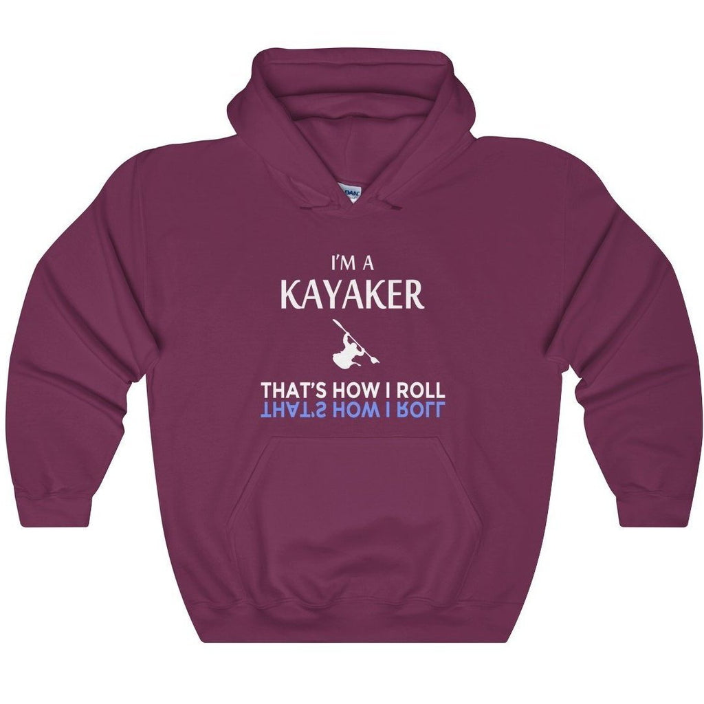 Kayaker Roll, Unisex Heavy Blend Hoodie Sweatshirt