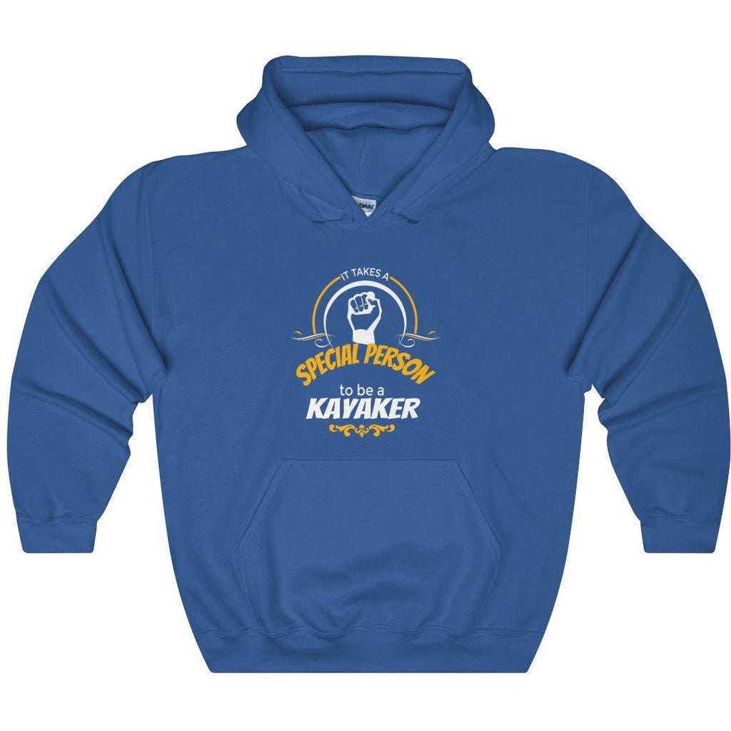 Kayaker is 'A Special Person', Hooded Sweatshirt