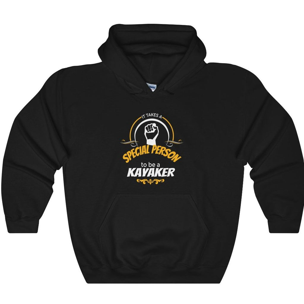 Kayaker is 'A Special Person', Hooded Sweatshirt