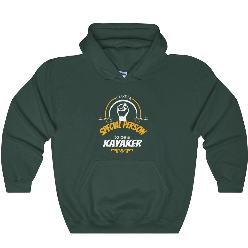 Kayaker is 'A Special Person', Hooded Sweatshirt