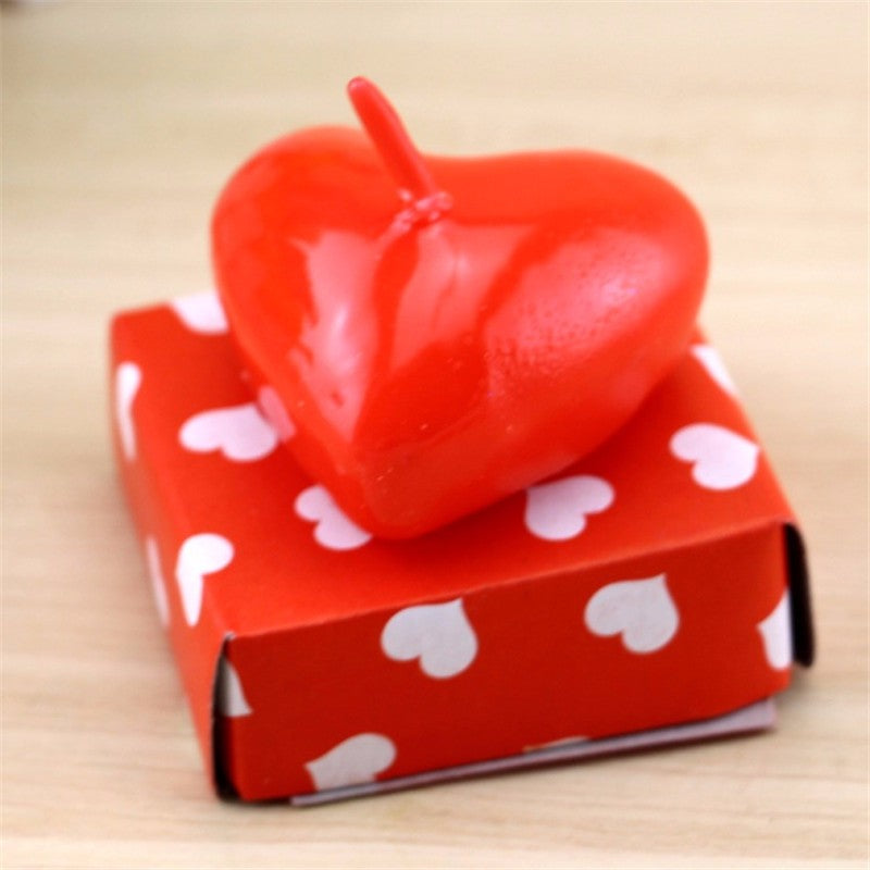 Gift Boxed Heart-Shaped Scented Candle