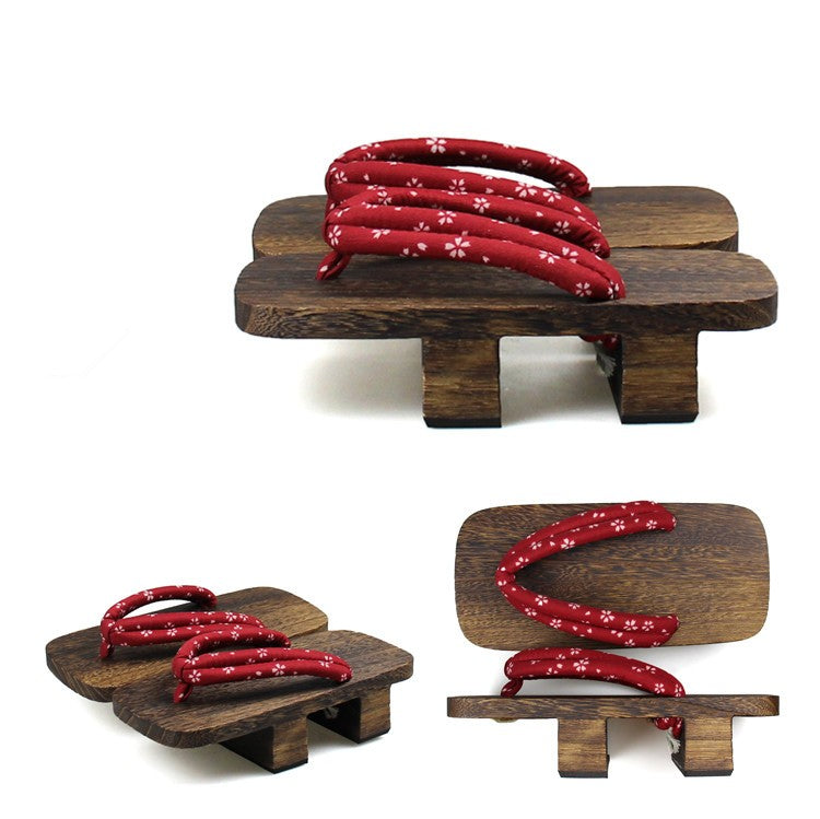Wooden Japanese Anime Cosplay Shoes