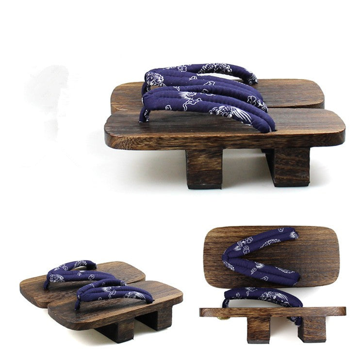 Wooden Japanese Anime Cosplay Shoes
