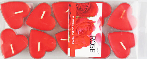 Heart Shaped Scented Soy Candles
