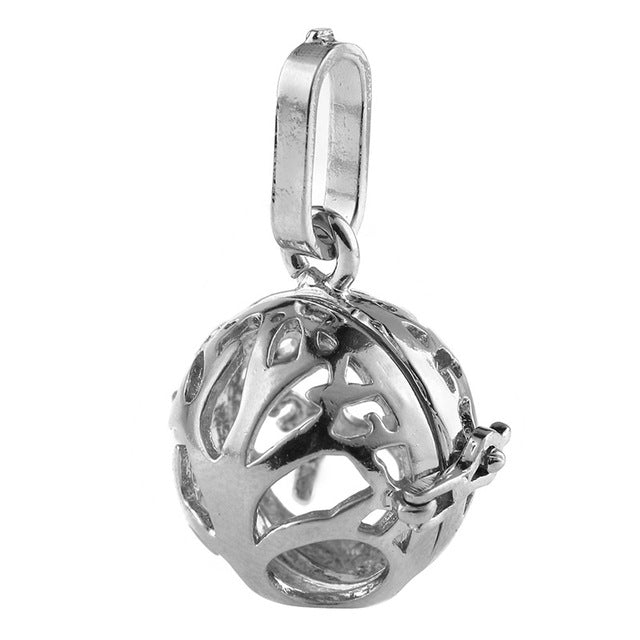Hollow Cage Filigree Ball Pendants
