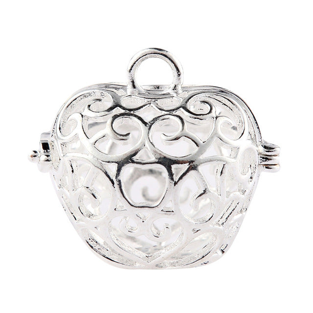Hollow Cage Filigree Ball Pendants