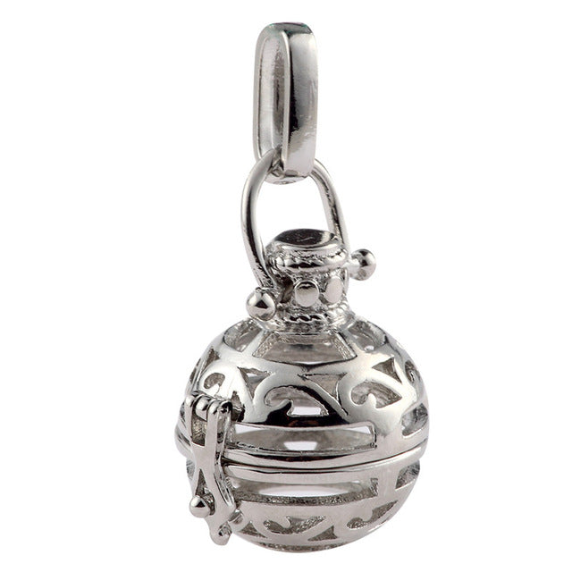 Hollow Cage Filigree Ball Pendants