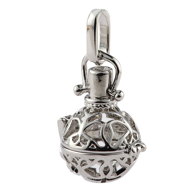 Hollow Cage Filigree Ball Pendants
