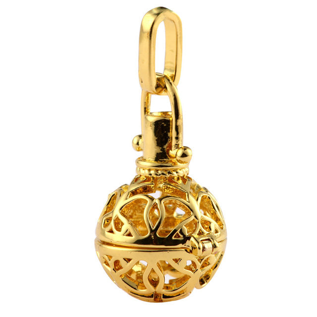 Hollow Cage Filigree Ball Pendants