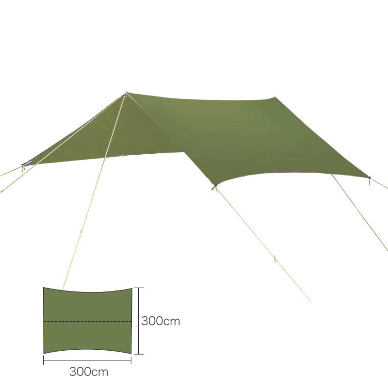 Ultralight Awning for Hammock or Bivy Camping