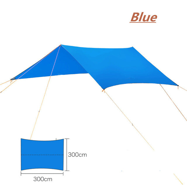 Ultralight Awning for Hammock or Bivy Camping