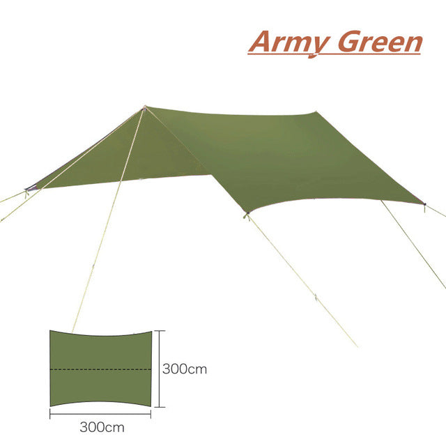 Ultralight Awning for Hammock or Bivy Camping