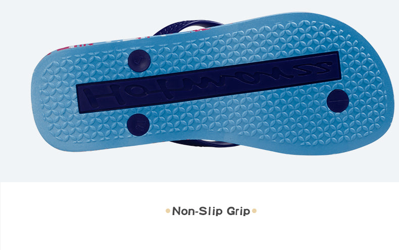 Crazy Cat, Butterfly Print Ladies' Flip Flop Sandals