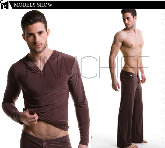 Two Part Hoodie Pajamas Set