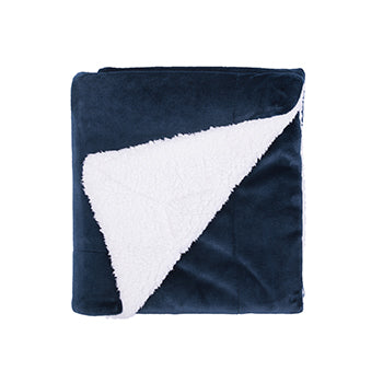 Sherpa Soft Fleece Two Tone Blanket
