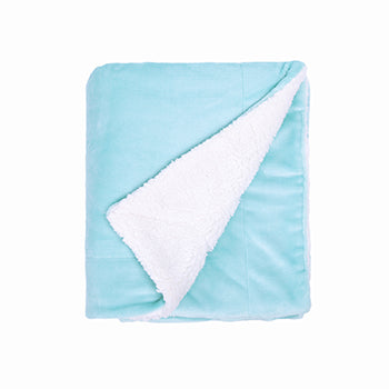 Sherpa Soft Fleece Two Tone Blanket