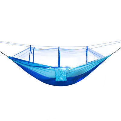 Ultralight 600 lb. Bearing Two Person Hammock with Mosquito Canopy