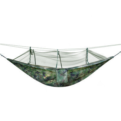Ultralight 600 lb. Bearing Two Person Hammock with Mosquito Canopy