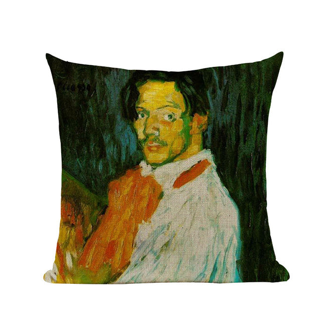 Pablo Picasso Famous Paintings Printed on Linen Cushion Covers