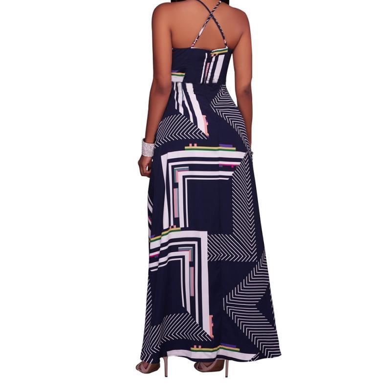 Women's V-Neck Beachwear Dress