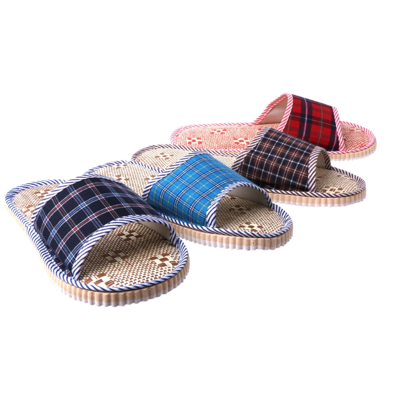 Open Toe Slip-on Flat Slipper, Unisex
