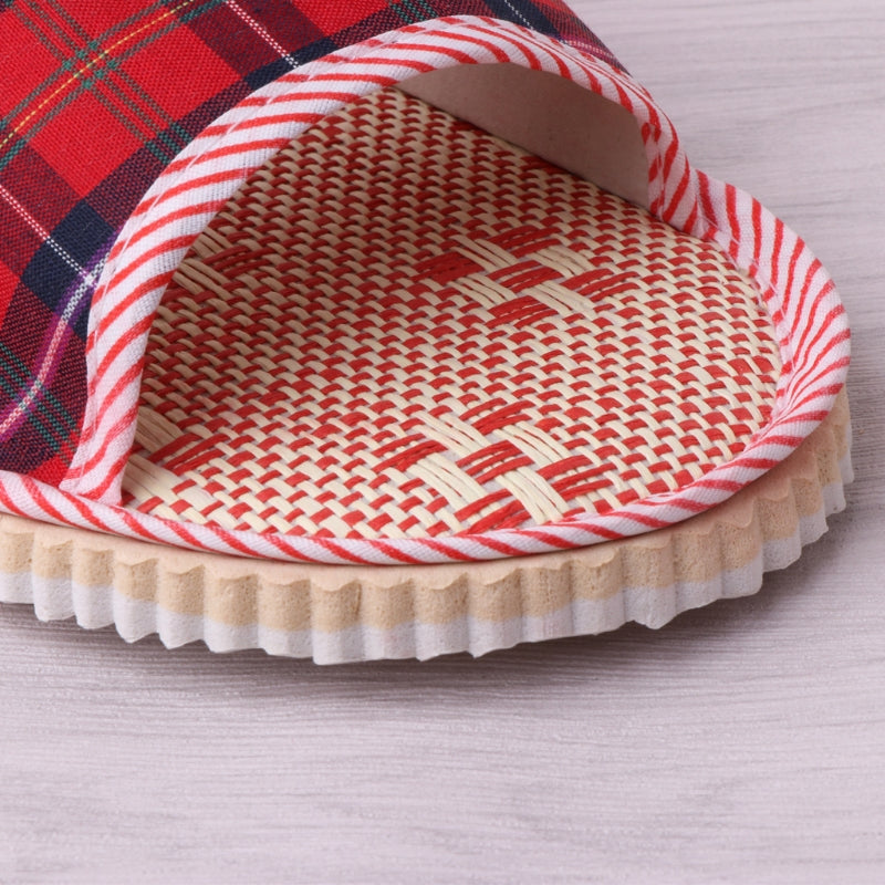 Open Toe Slip-on Flat Slipper, Unisex